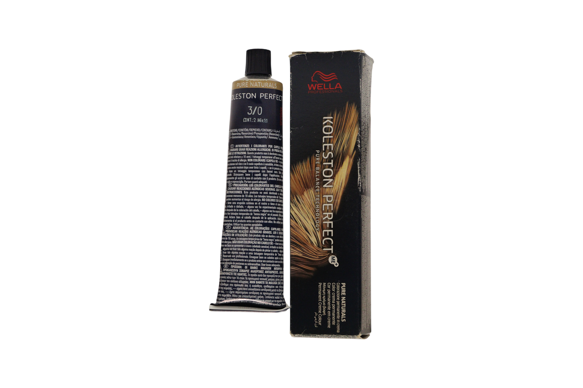 Wella Professionals Koleston Perfect Me+ Tintura permanente per capelli 3/0 Castano scuro 60 ml Tester