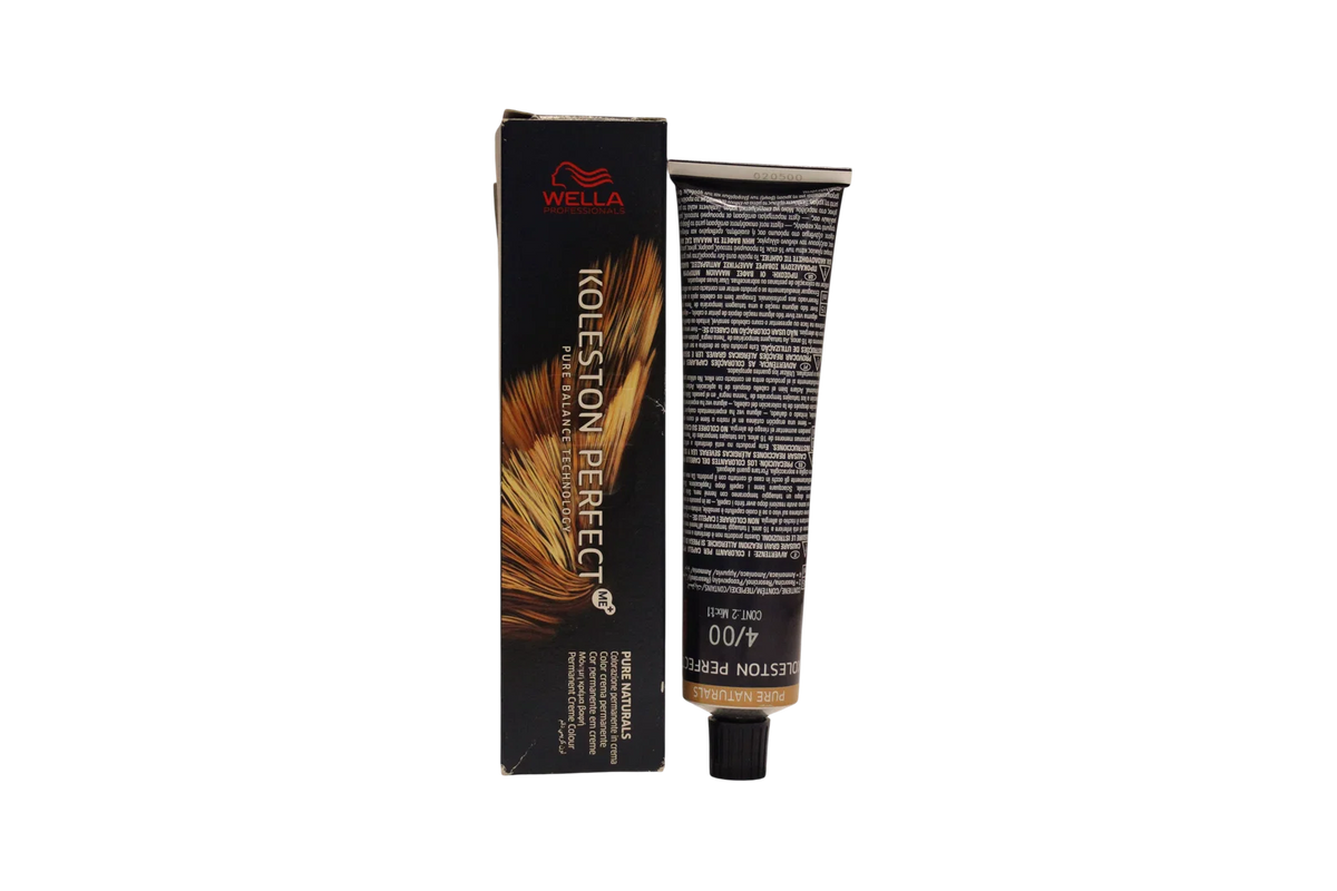 Wella Professionals Koleston Perfect Me+ Tintura permanente per capelli 4/00 Castano medio naturale intenso 60 ml Tester