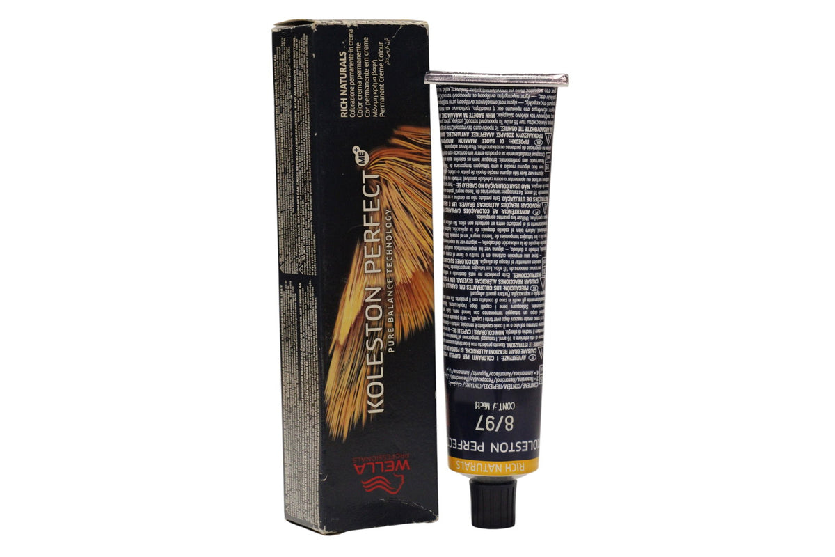 Wella Professionals Koleston Perfect Me+ Tintura permanente per capelli 8/97 Biondo chiaro castano perla 60 ml Tester