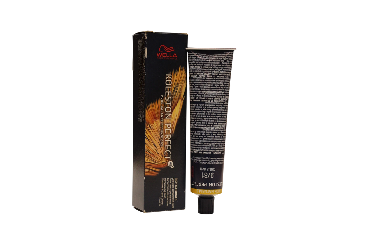 Wella Professionals Koleston Perfect Tintura Permanente per Capelli 9/81 Biondo Chiarissimo Perla Cenere 60 ml Tester