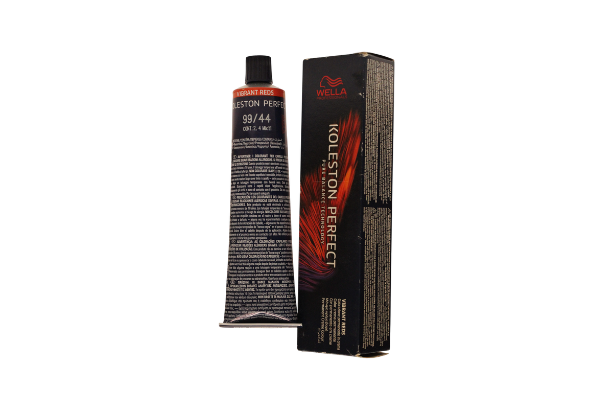 Wella Professionals Koleston Perfect Tintura permanente per capelli 99/44 Biondo luminoso rosso profondo intenso 60 ml Tester