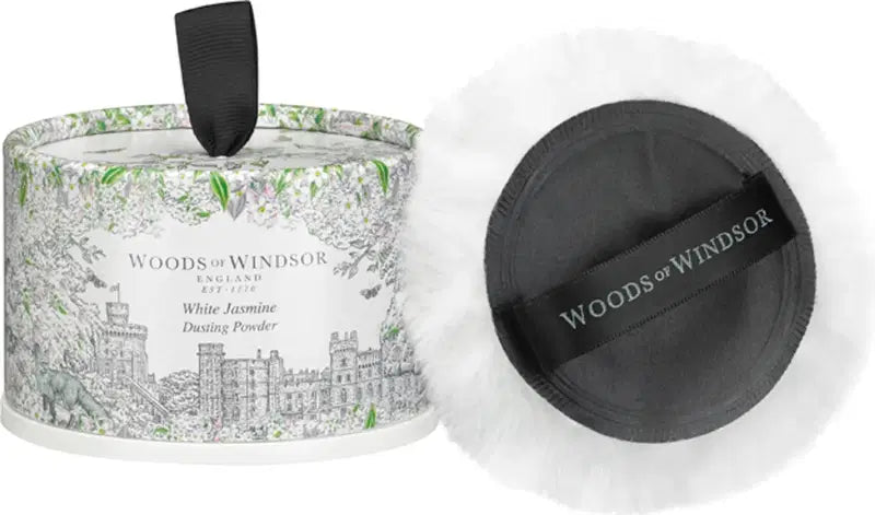 Woods Of Windsor, White Jasmine, Moisturizing, Body Powder, 100 g